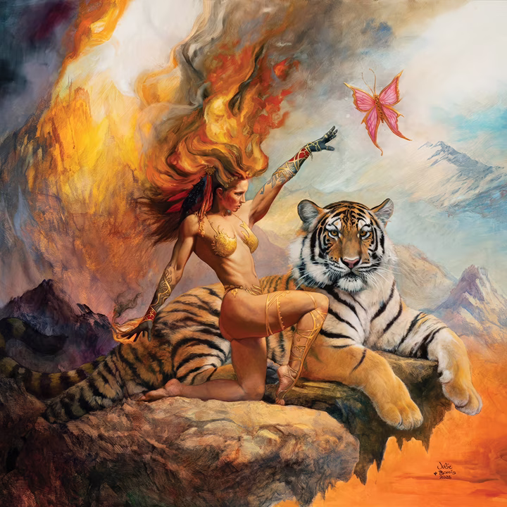 Fantasy artwork by Boris Vallejo